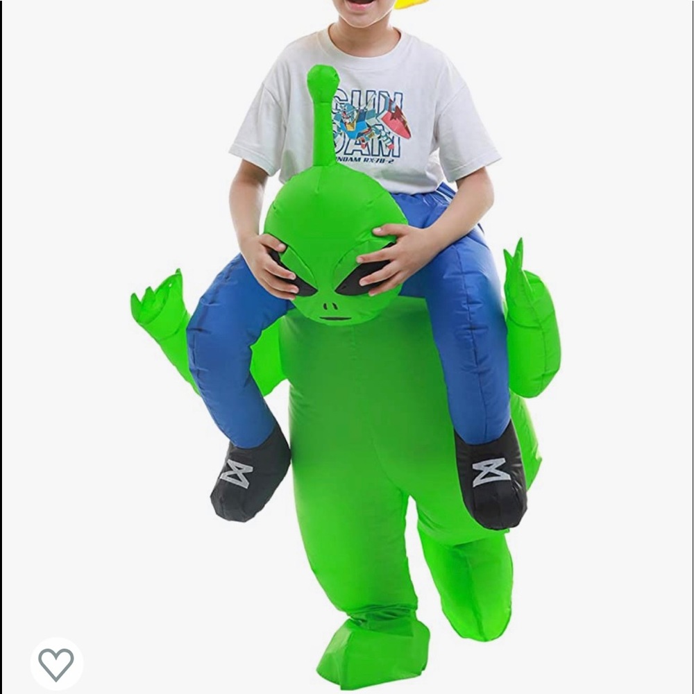 Kids Inflatable Alien Costume